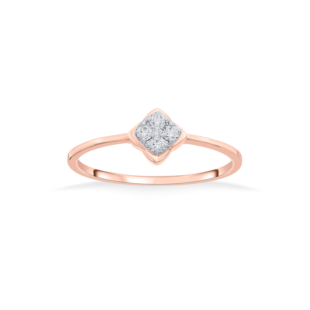 auro stone casual diamond ring