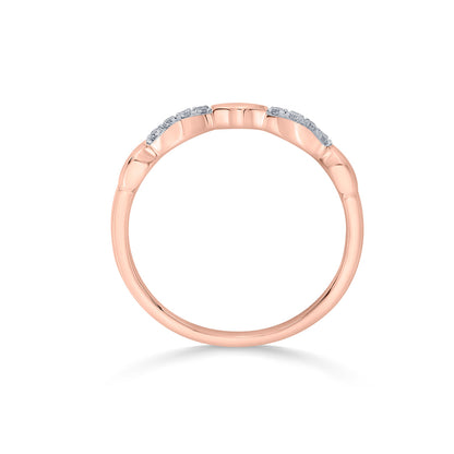 Delicate Sway Cocktail Diamond Ring