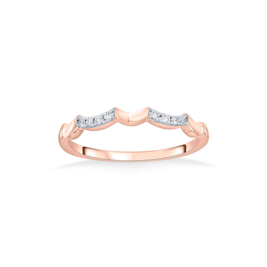 Delicate Sway Cocktail Diamond Ring