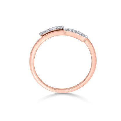 Adira Twin Casual Diamond Ring