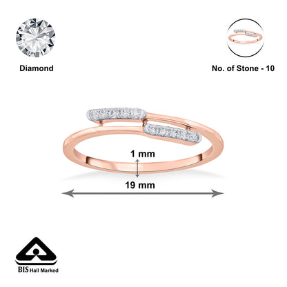 Adira Twin Casual Diamond Ring