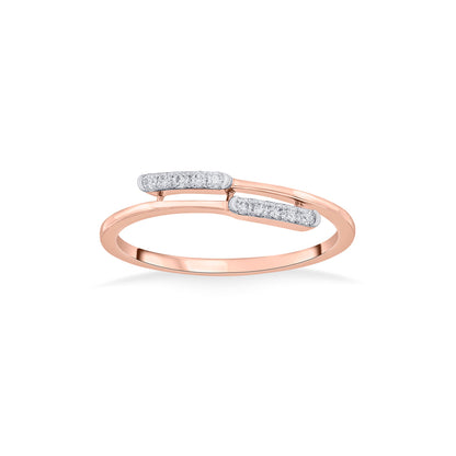 Adira Twin Casual Diamond Ring