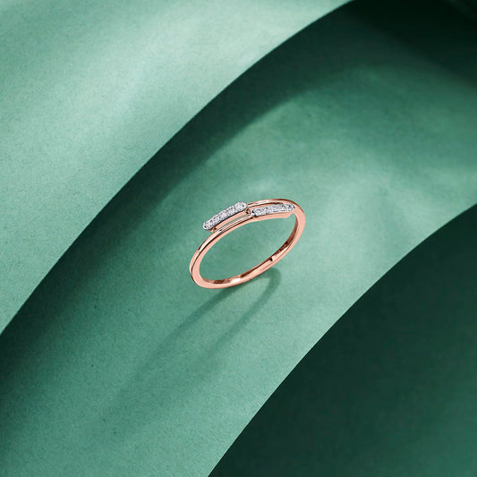 Adira Twin Casual Diamond Ring