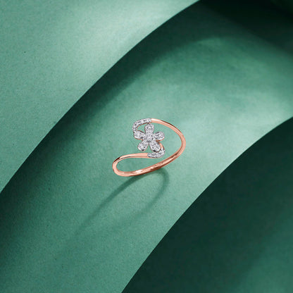 Floral Glimz Fashion Diamond Ring