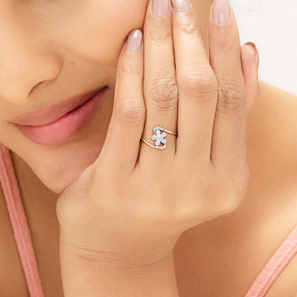 Floral Glimz Fashion Diamond Ring