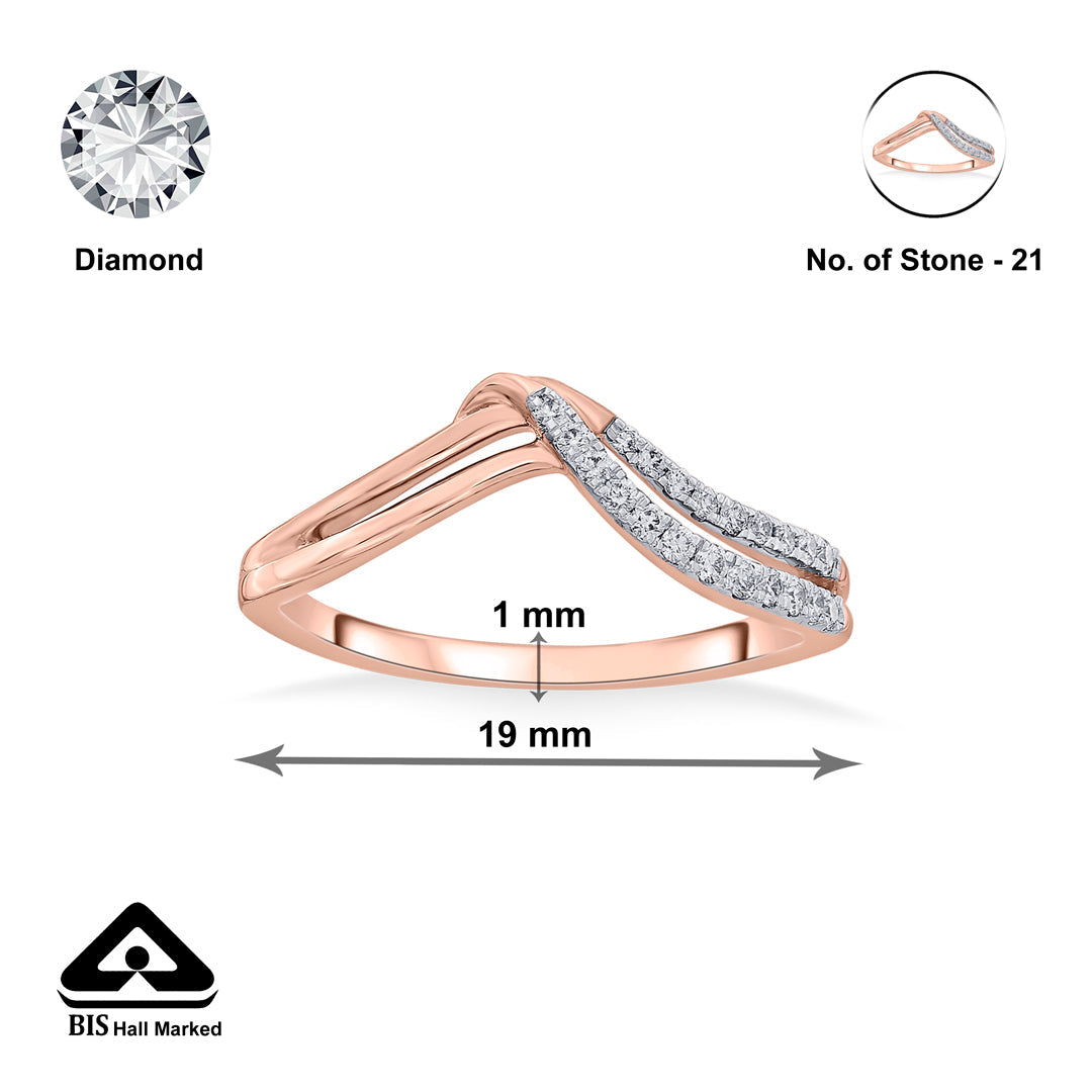 avara point fashion diamond ring