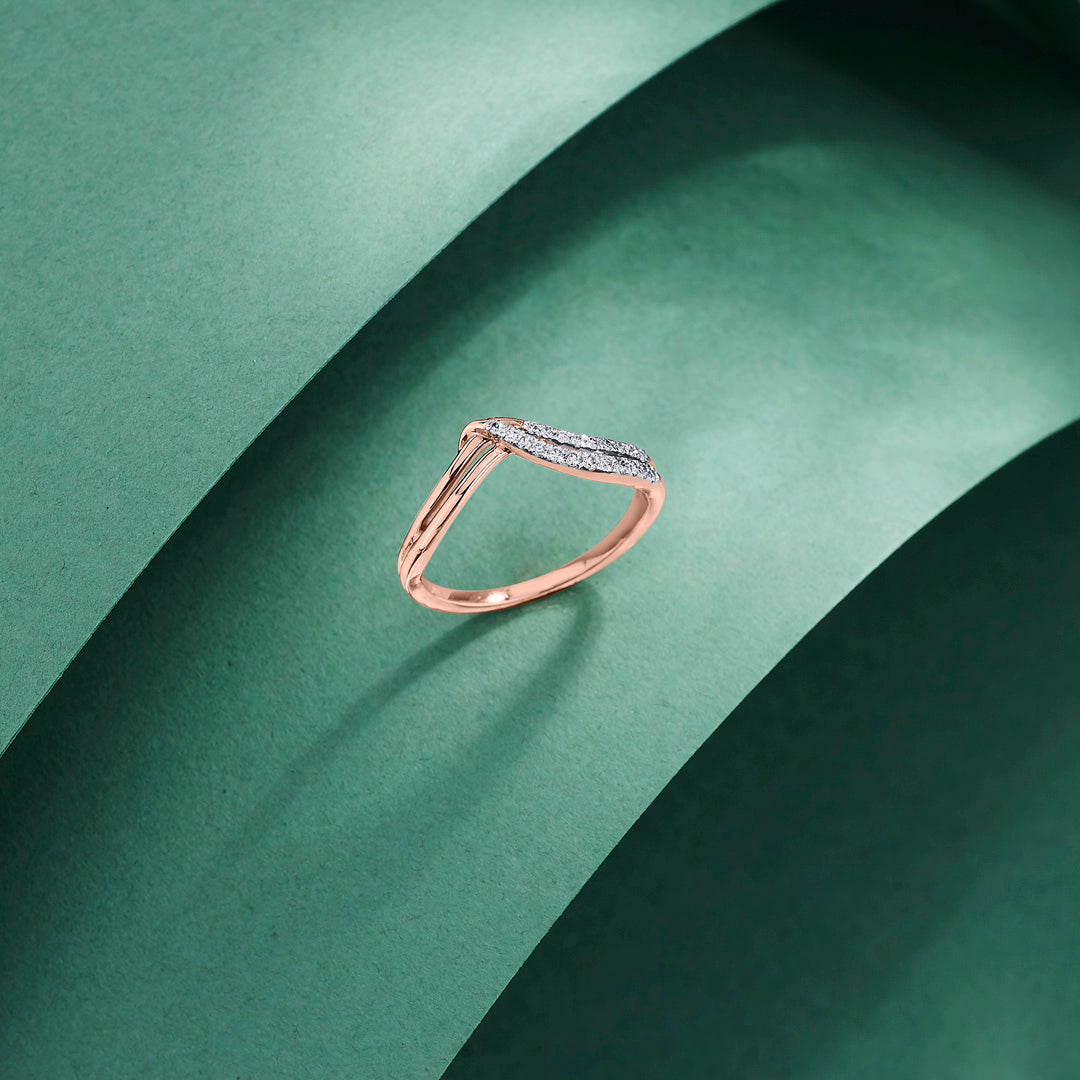 avara point fashion diamond ring