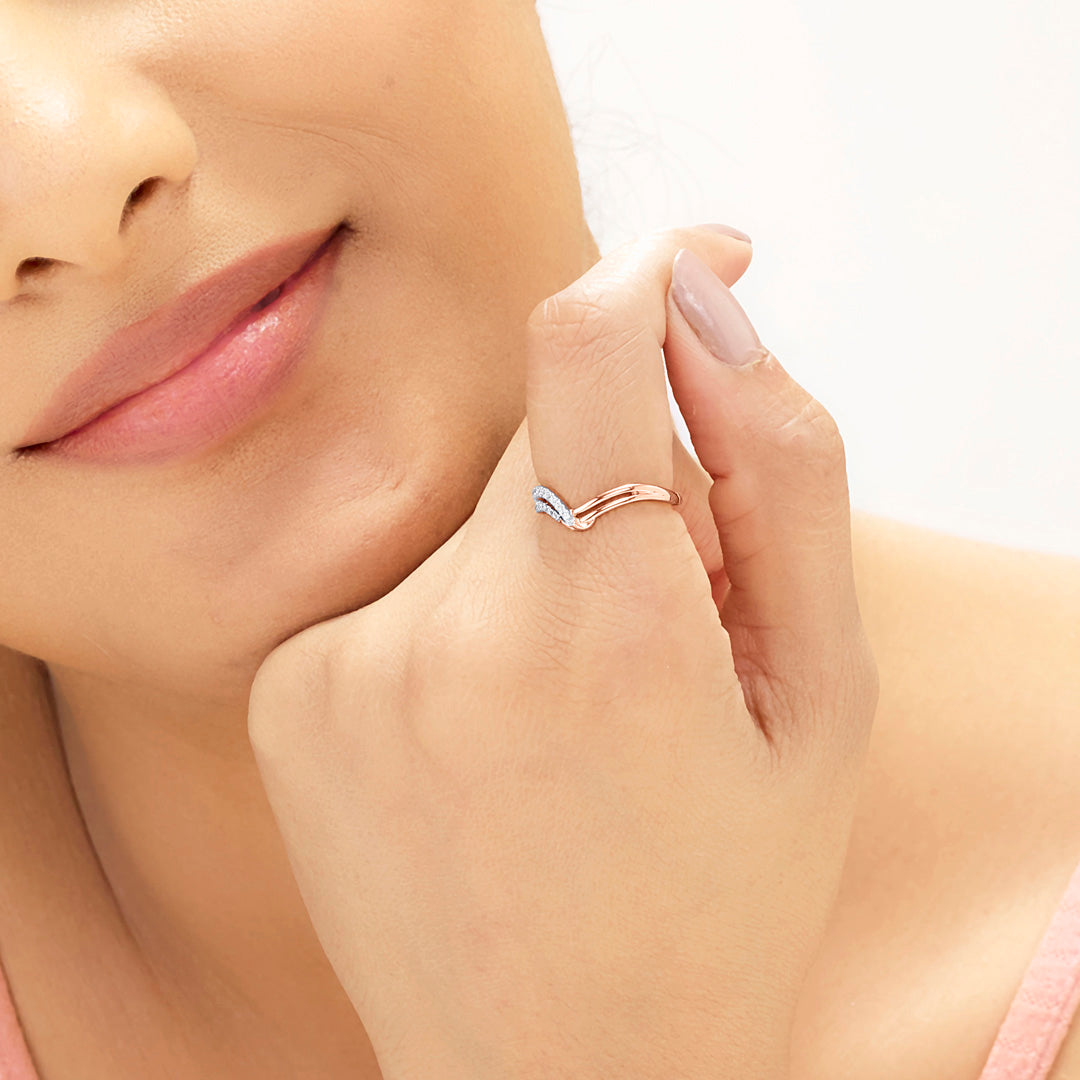 avara point fashion diamond ring