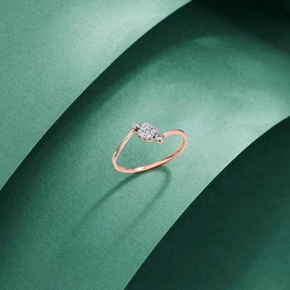 Stone Sway Casual Diamond Ring