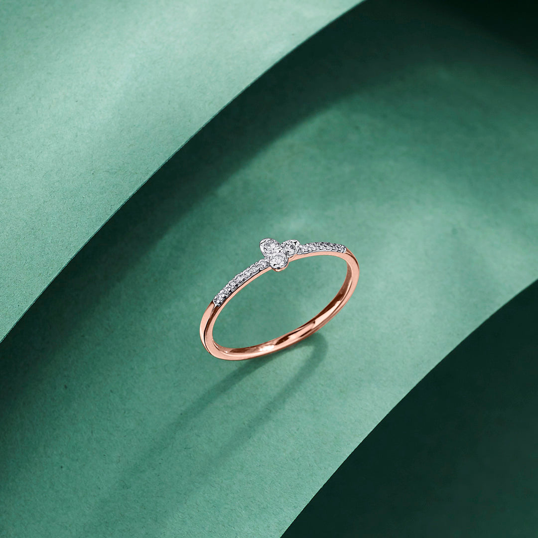 bright soul casual diamond ring