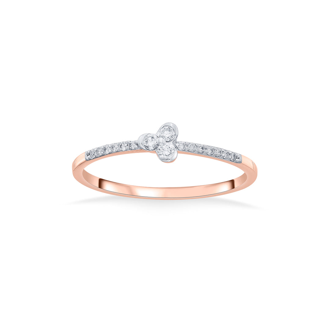 bright soul casual diamond ring