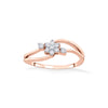 Auri Twist Cocktail Diamond Ring
