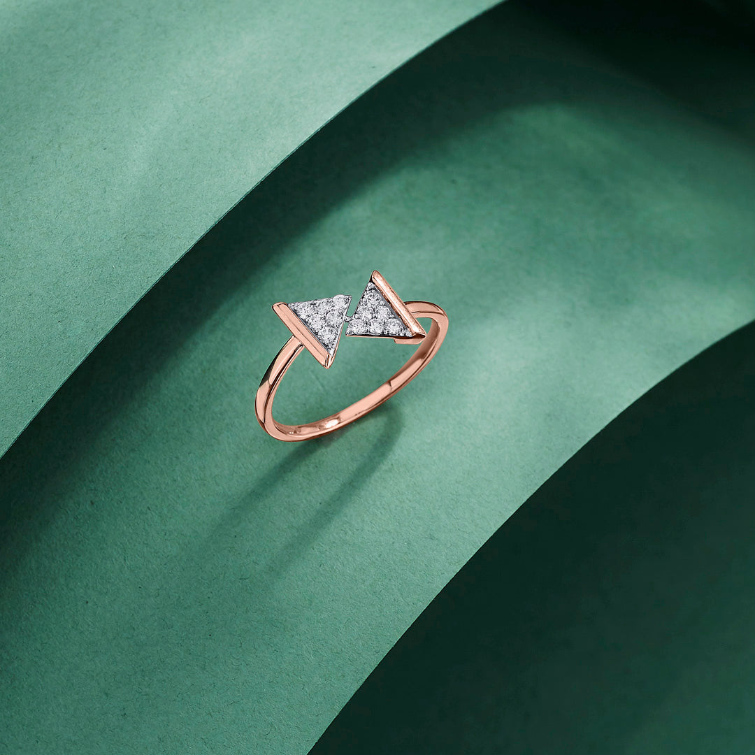 BiDirectional Cocktail Diamond Ring