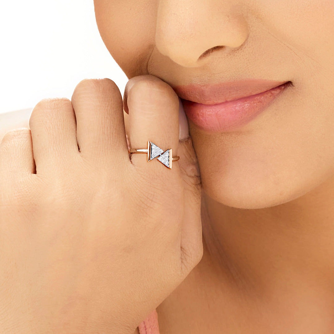 BiDirectional Cocktail Diamond Ring