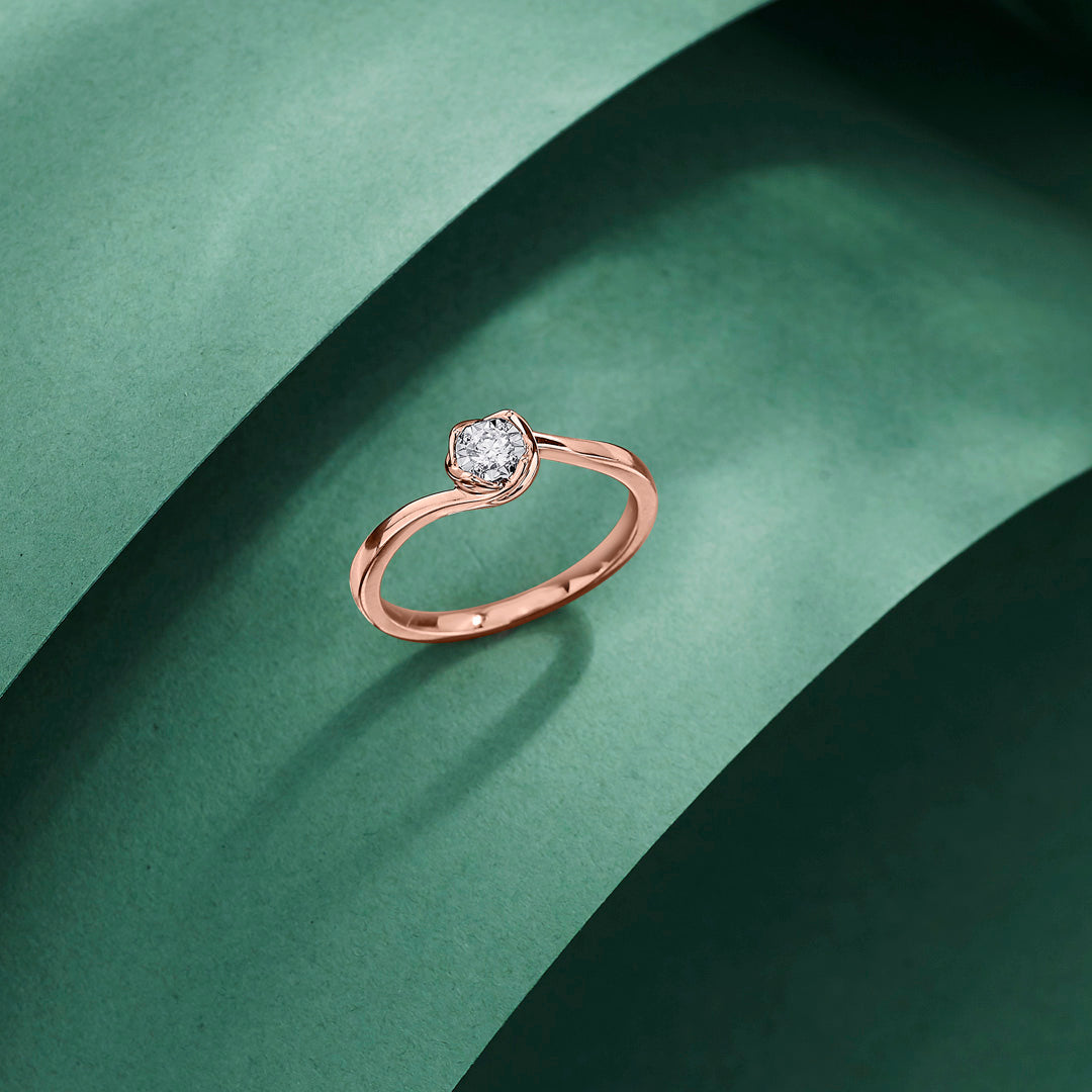 bright hold casual diamond ring