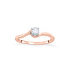 Keystone Warp Casual Diamond Ring