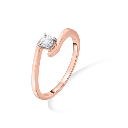 Radiant Embrace Casual Diamond Ring