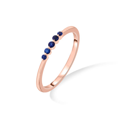 Forever Azure Fashion Rose Gold Ring