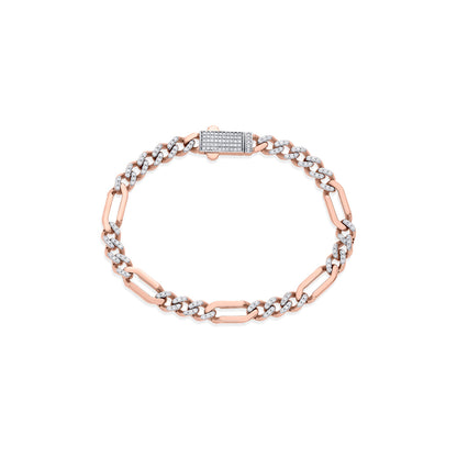 Regal Elegance Men's Bracelet Diamond Jewellery