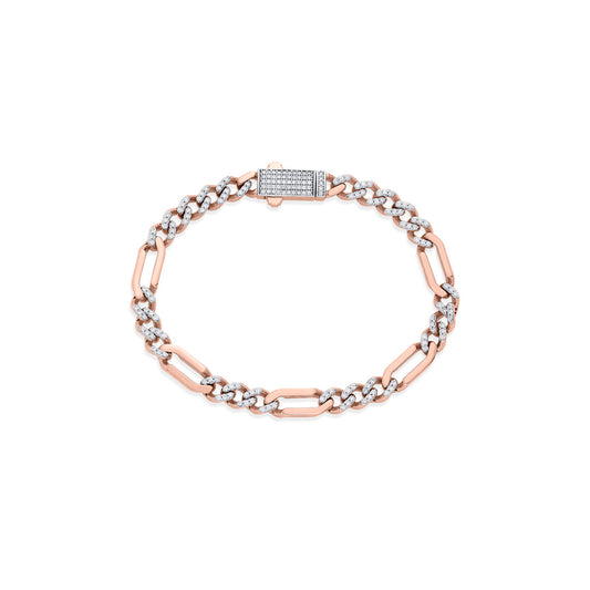 Regal Elegance Men's Bracelet Diamond Jewellery