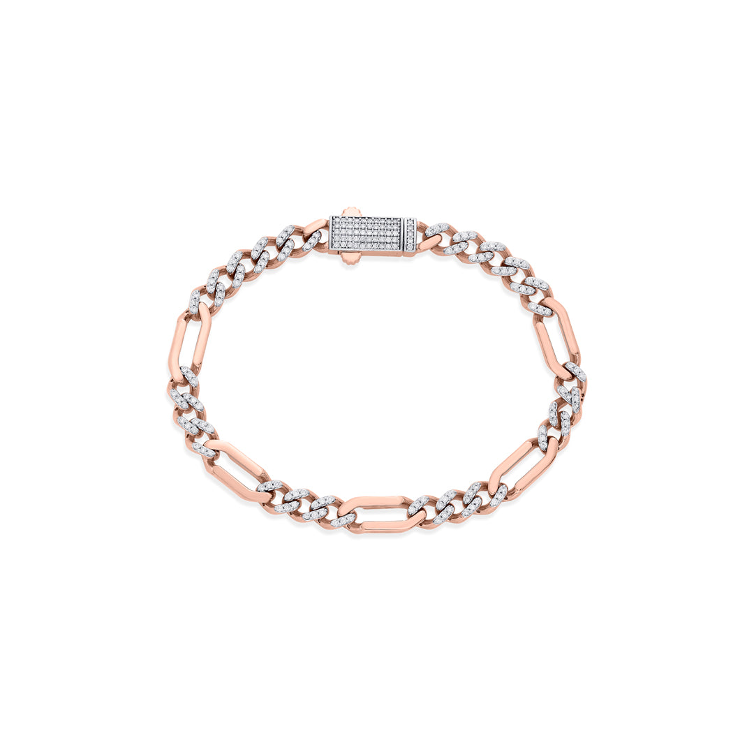 Regal Elegance Men's Bracelet Diamond Jewellery