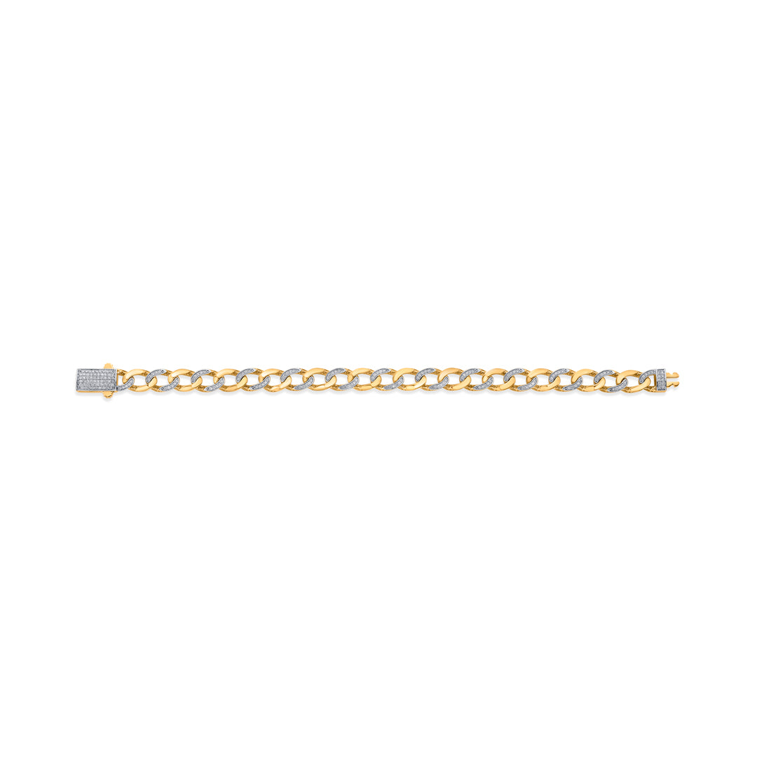 bright links men's bracelet diamond jewellery