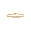 Linked Squares Men's Bracelet Diamond Jewellery