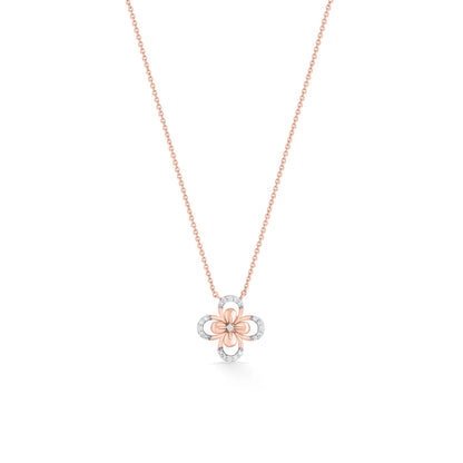 Glow Roselle Modern Diamond Necklace