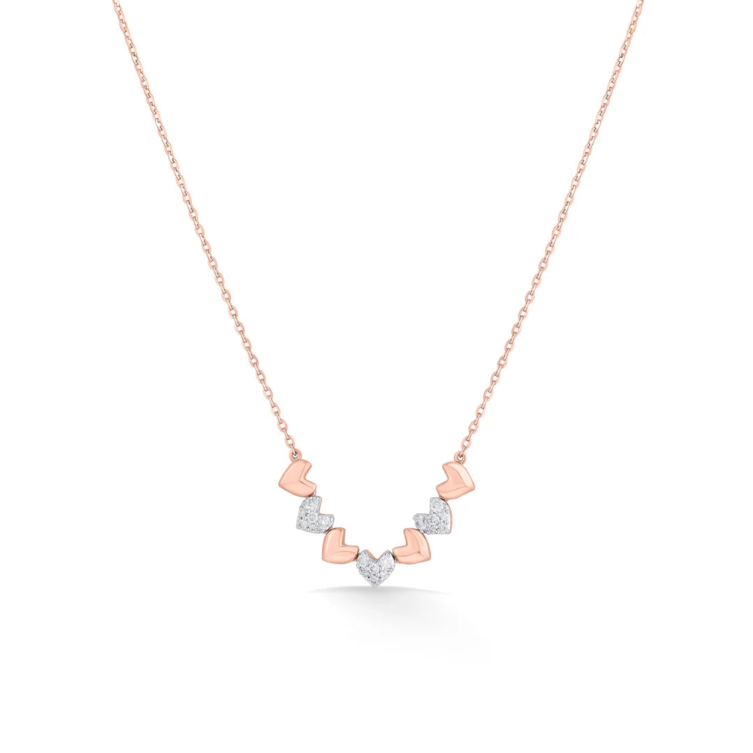 charmline cupid’s modern diamond necklace