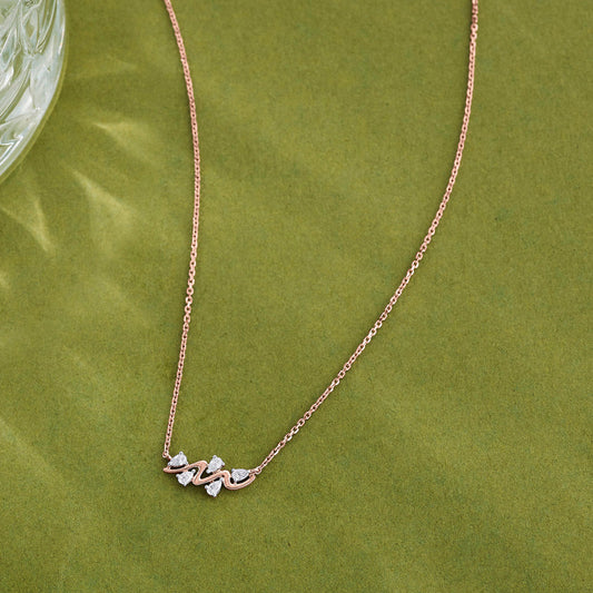 Illume Trace Modern Diamond Necklace