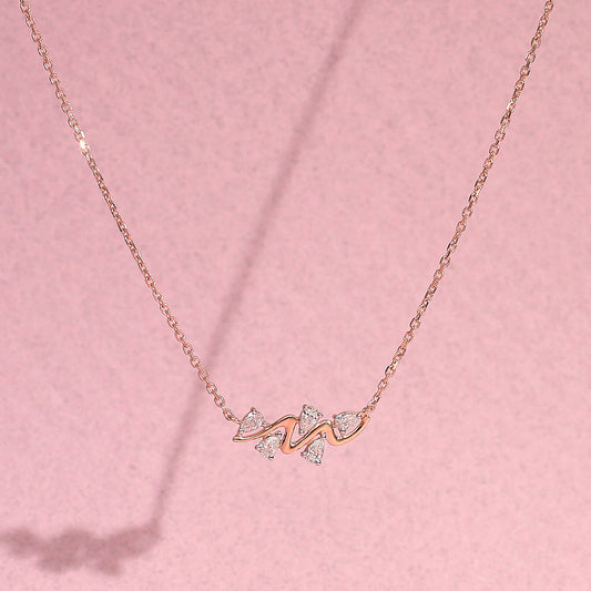Illume Trace Modern Diamond Necklace