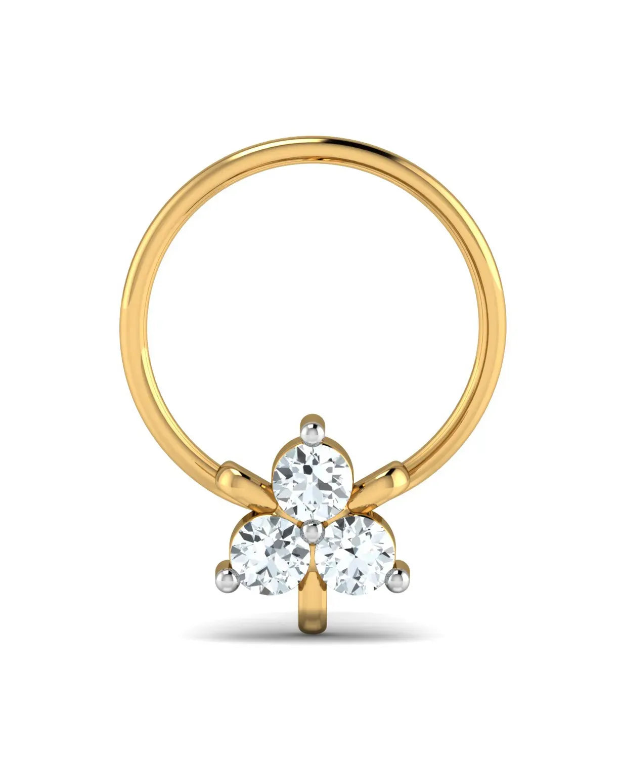 Trio Diamond Nosepin