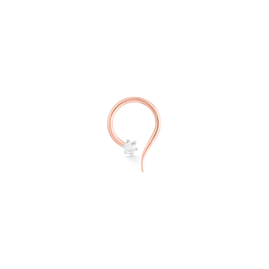 Glowing Stone Nosepin Diamond Jewellery