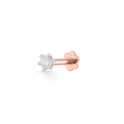 Bright Snowflake Nosepin Diamond Jewellery