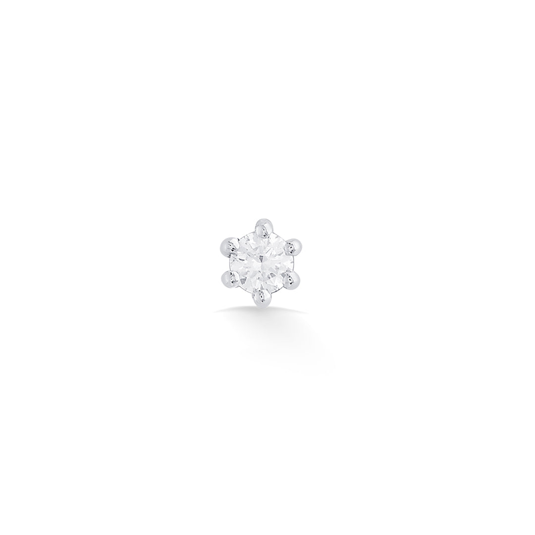 Bright Snowflake Nosepin Diamond Jewellery