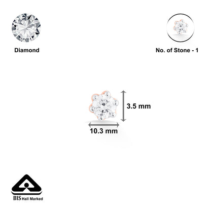 Beauty of a Daisy Nosepin Diamond Jewellery