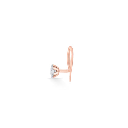 Bright Petunia Nosepin Diamond Jewellery