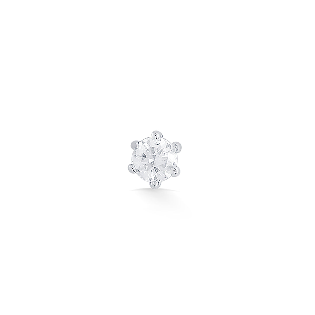 frosty petunia nosepin diamond jewellery