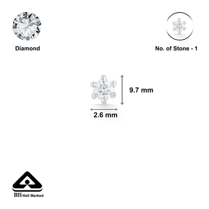 Prism Dot Diamond Nosepin