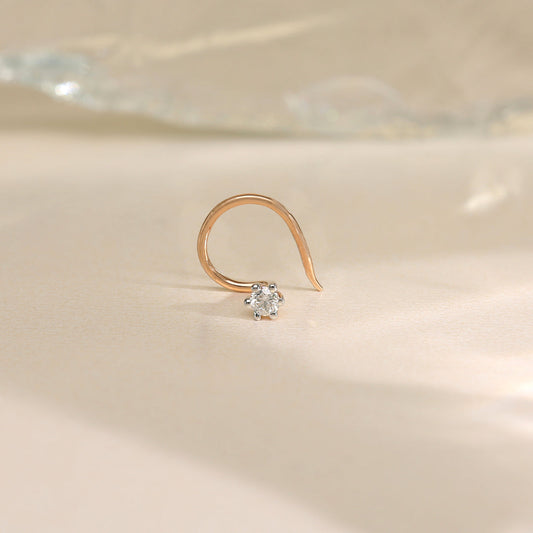 Prism Dot Diamond Nosepin