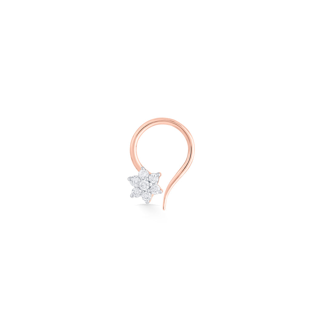 starry glow nosepin diamond jewellery