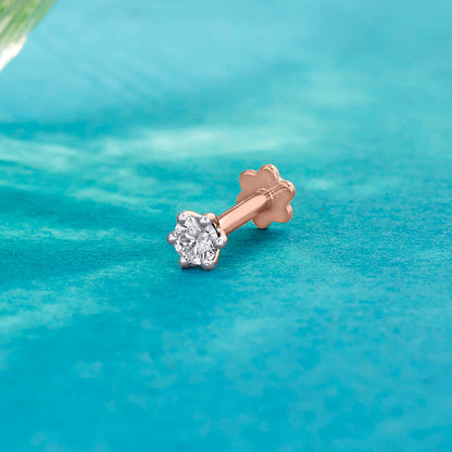 Ivory Shine Diamond Nosepin