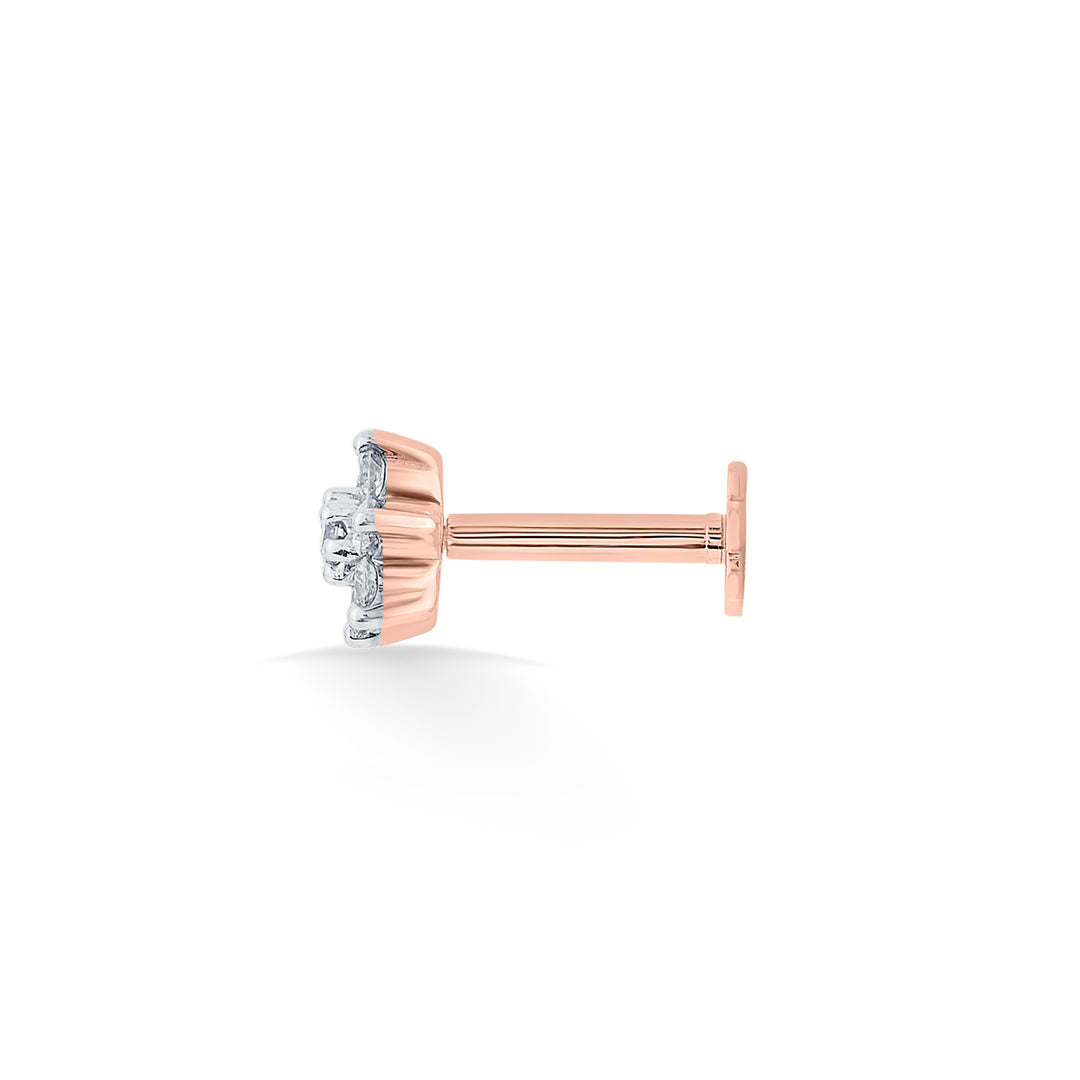 diamond flora diamond nosepin