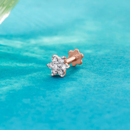 Diamond Flora Diamond Nosepin