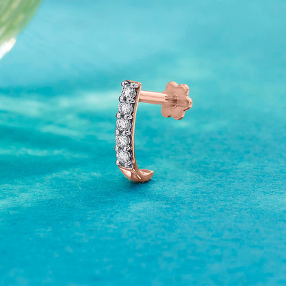 Radiant Linea Diamond Nosepin