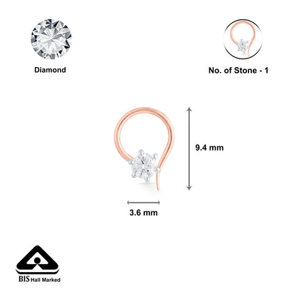 Glow Belle Diamond Nosepin