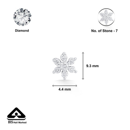 Glint Petalia Diamond Nosepin