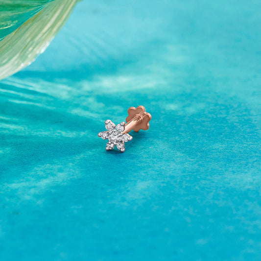 Glint Petalia Diamond Nosepin