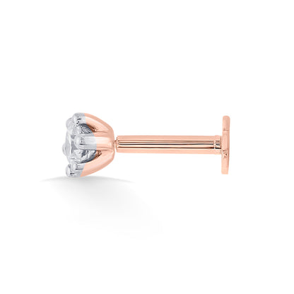 Glow Bud Diamond Nosepin