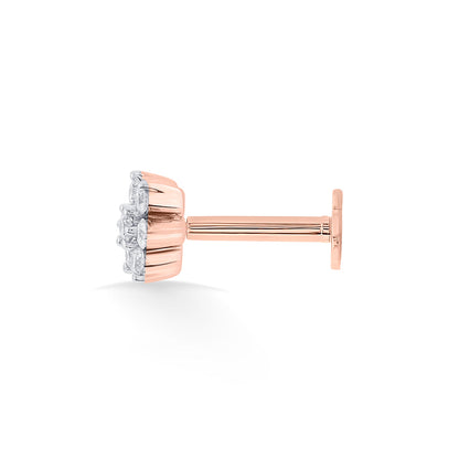 Crystal Blossom Diamond Nosepin